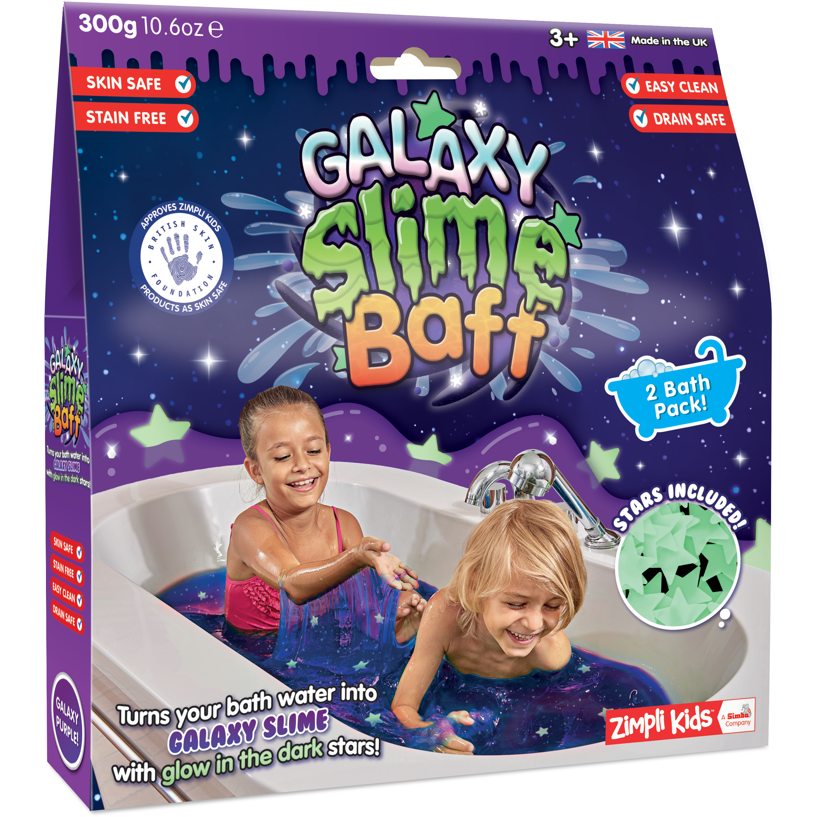 Gooey bath of Slime! Slime Baff  Turn your boring water into an exciting  slime bath with ZIMPLI KIDS SLIME BAFF! 🤩🛀🎉 ​Slime Baff safely turns  your bath water into a gooey