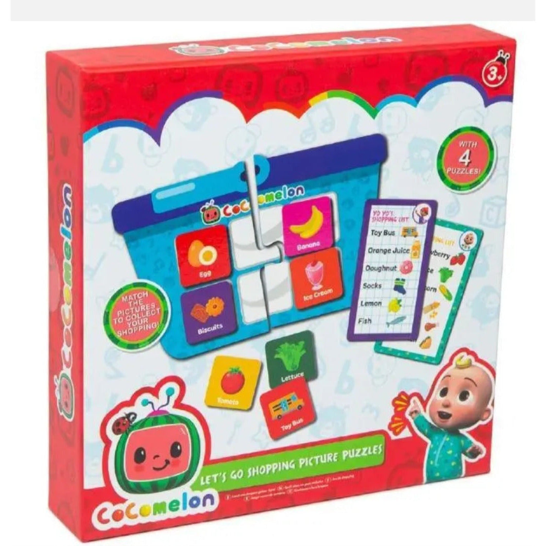 CoComelon, Games and Puzzels - 4-in-1