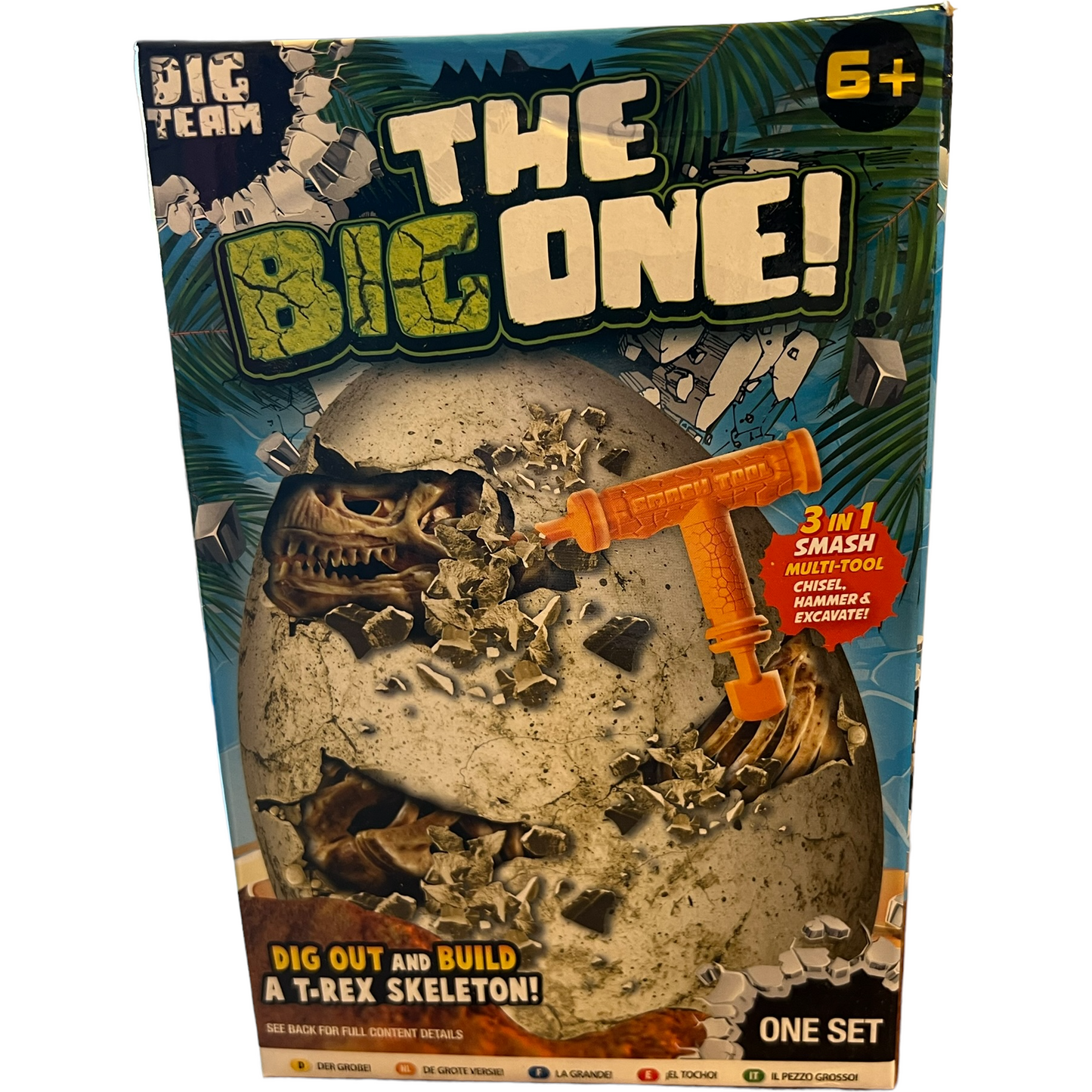 The Big One Dig Out And Build T-Rex Skeleton