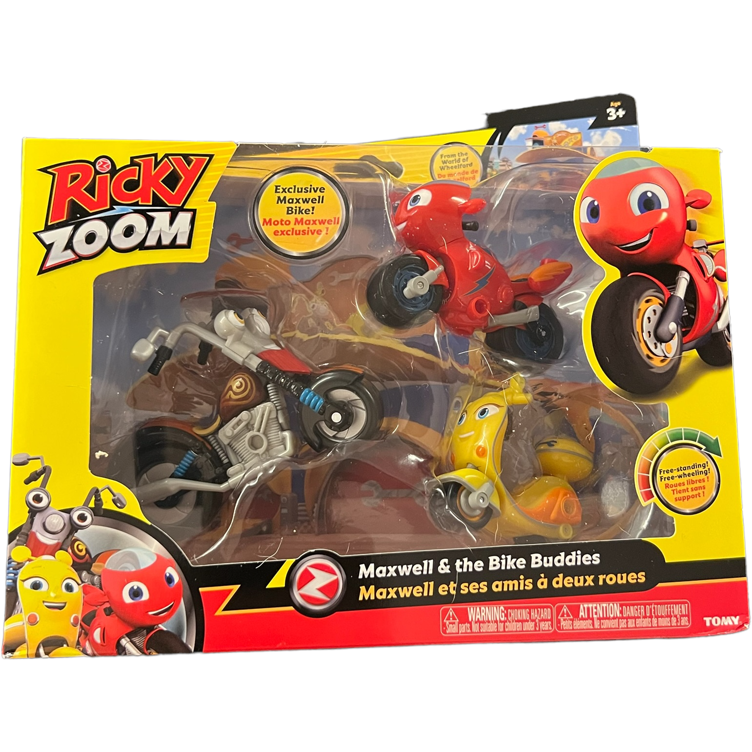 Ricky Zoom. Maxwell & The Bike Buddies – The Toy Cavern