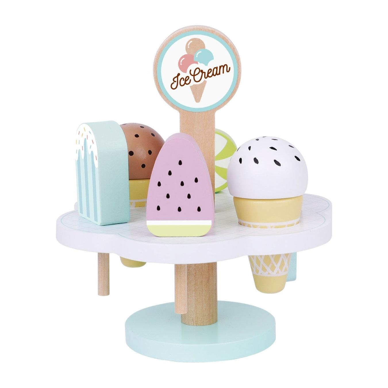 Tooky Toy Wooden Ice Cream Set