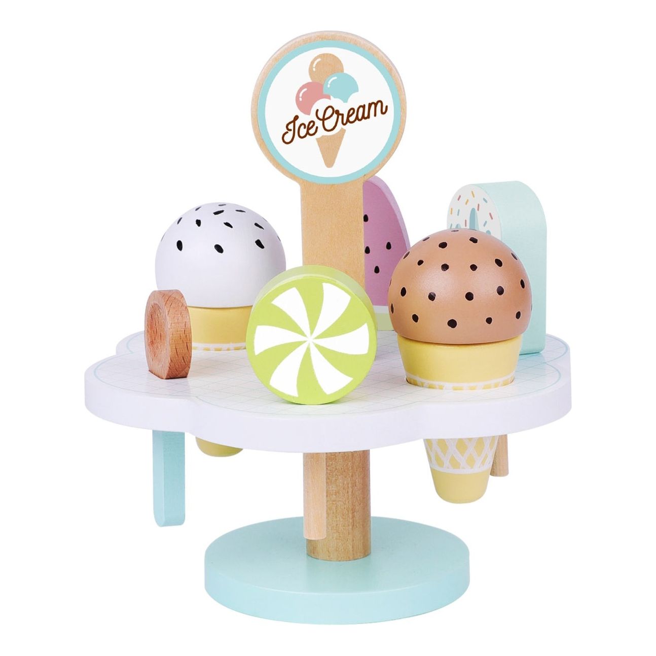 Tooky Toy Wooden Ice Cream Set