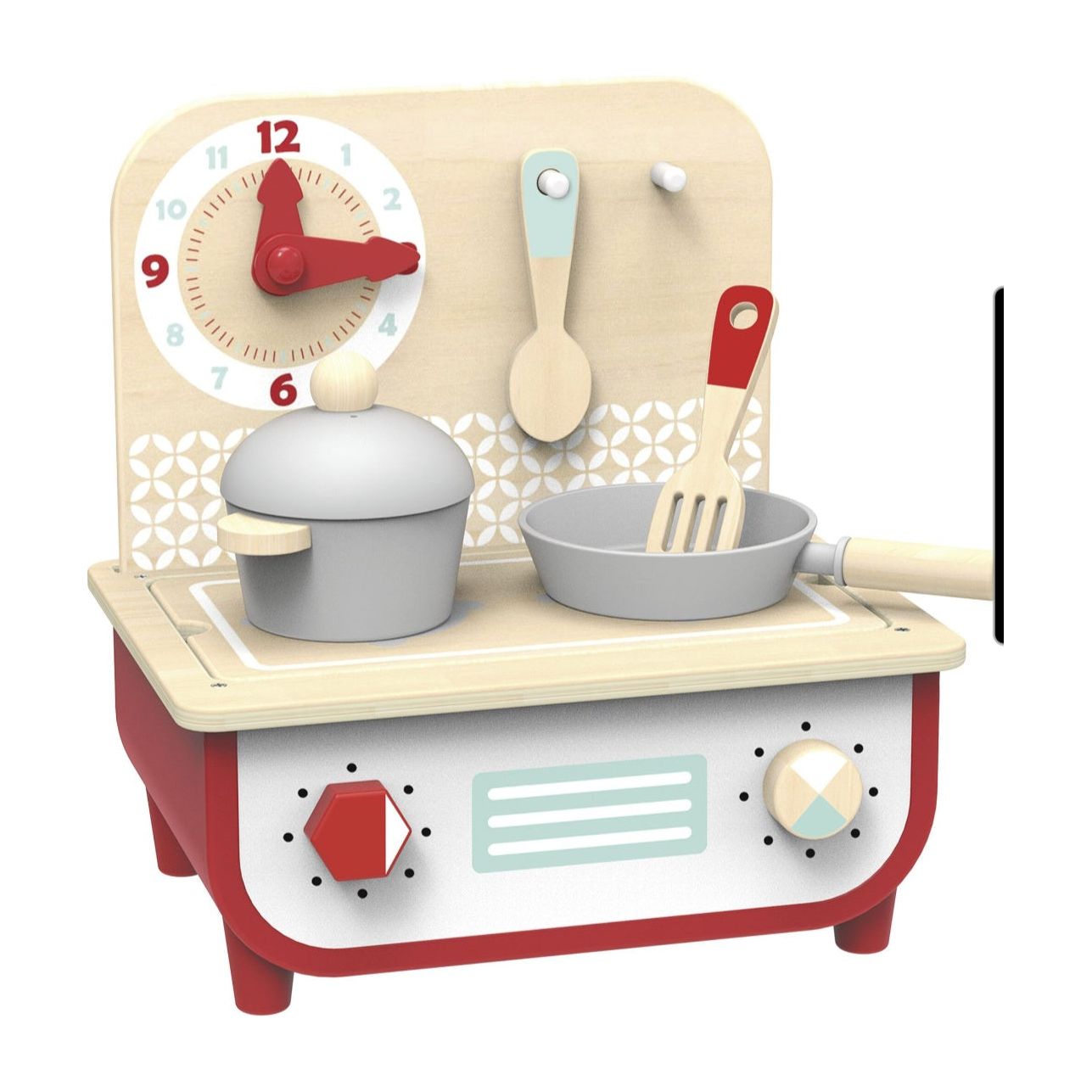 Tooky Toy Wooden Kitchen Set and BBQ