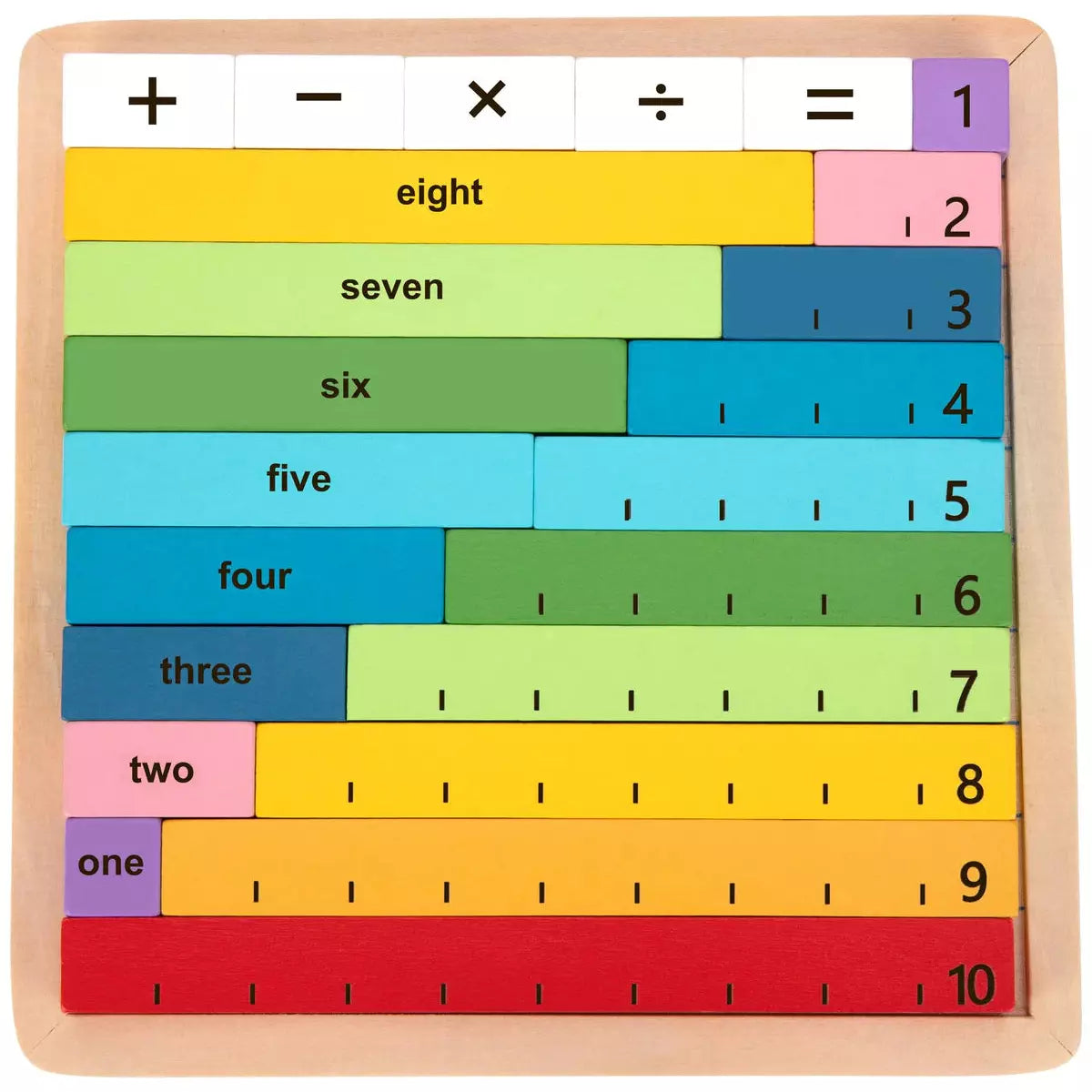 Tooky Toy Wooden Counting Game Board