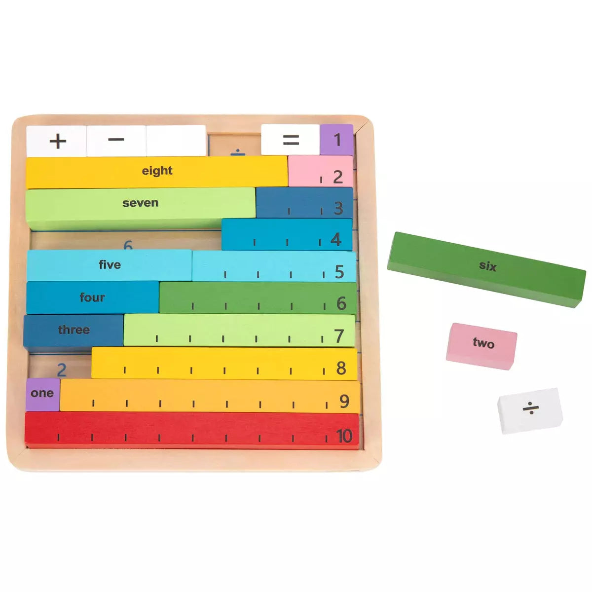 Tooky Toy Wooden Counting Game Board