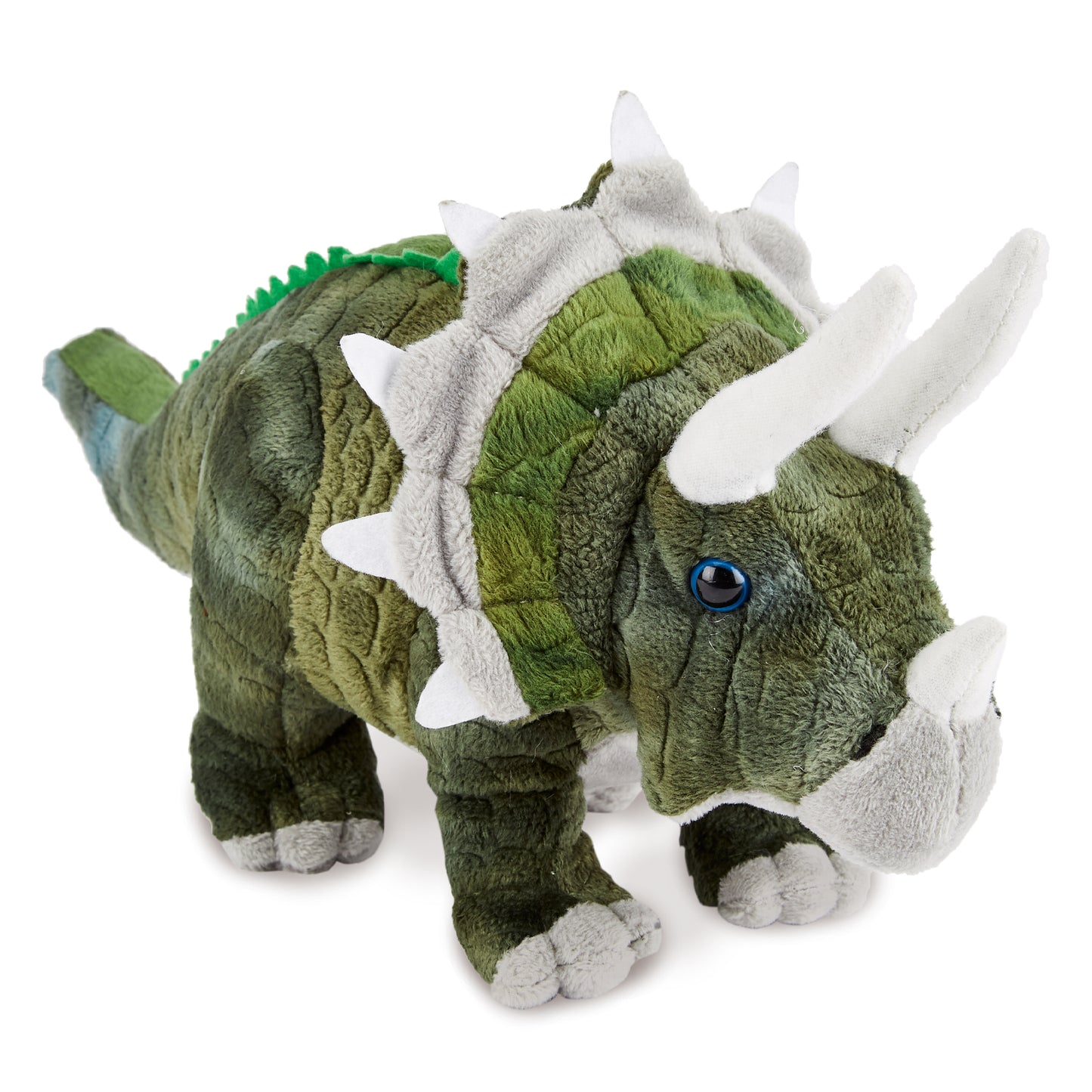 Zappi Triceratops Dinosaur 13" ECO Plush Soft Toy