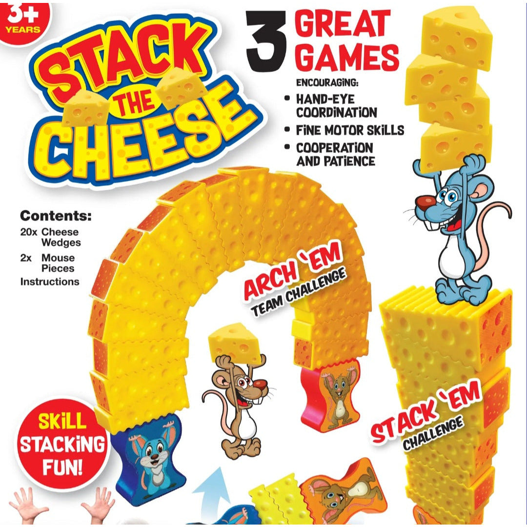 Stack The Cheese Game – The Toy Cavern