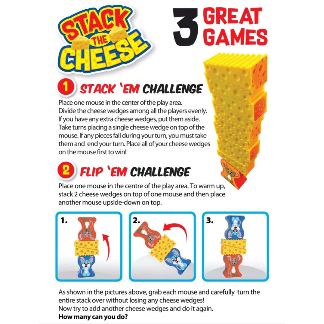 Stack The Cheese Game – The Toy Cavern