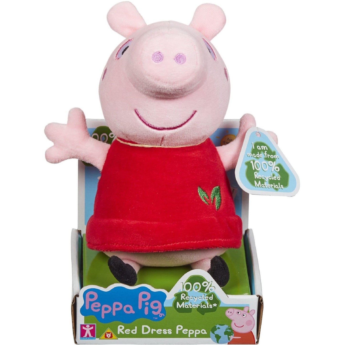 Peppa Pig Eco Red dress Peppa