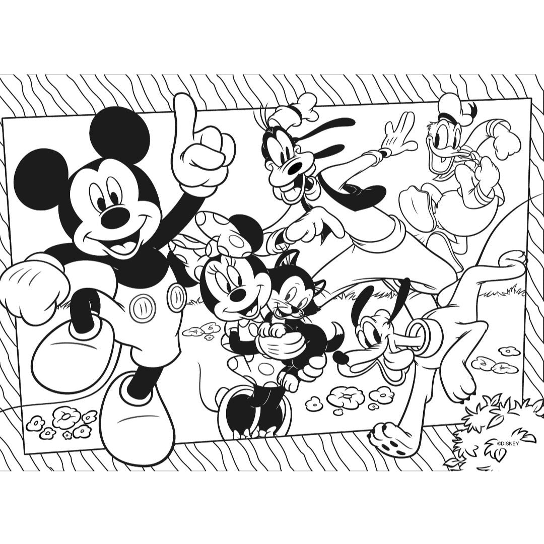 Disney Double Face Mikey Mouse 60 piece Eco Puzzle