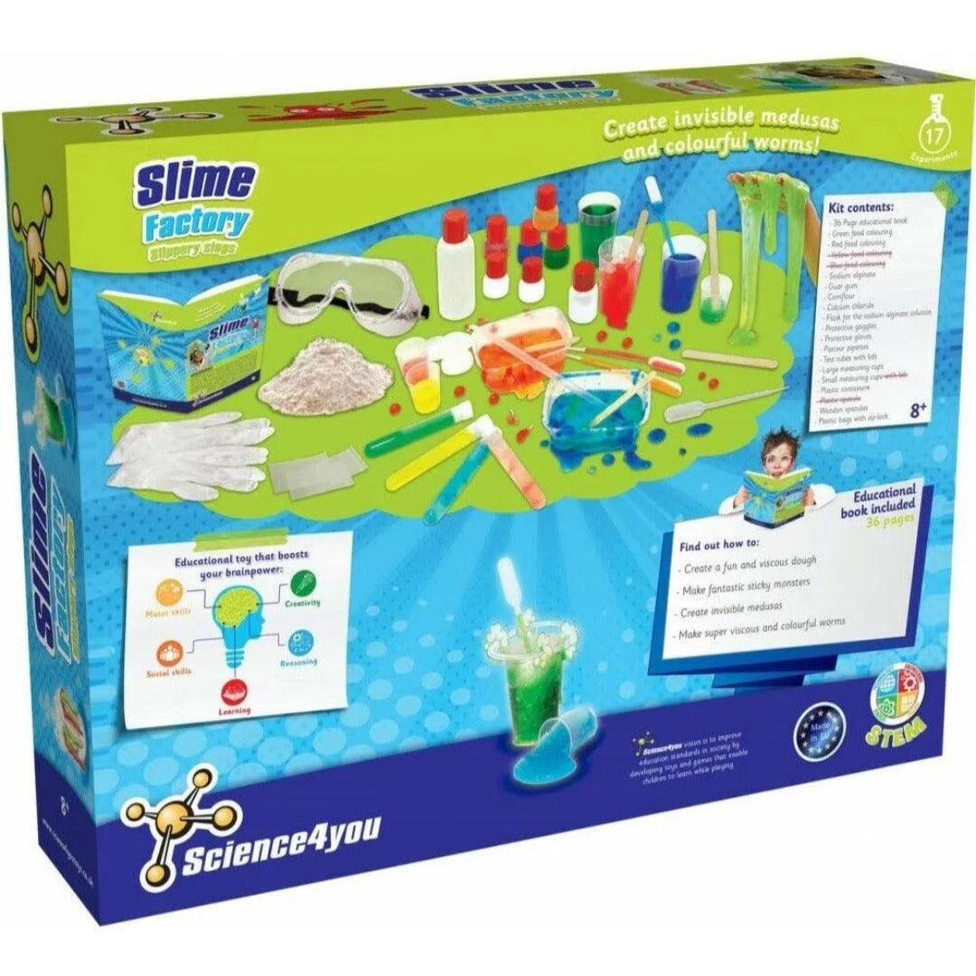Slime Factory. Slippery Slugs – The Toy Cavern