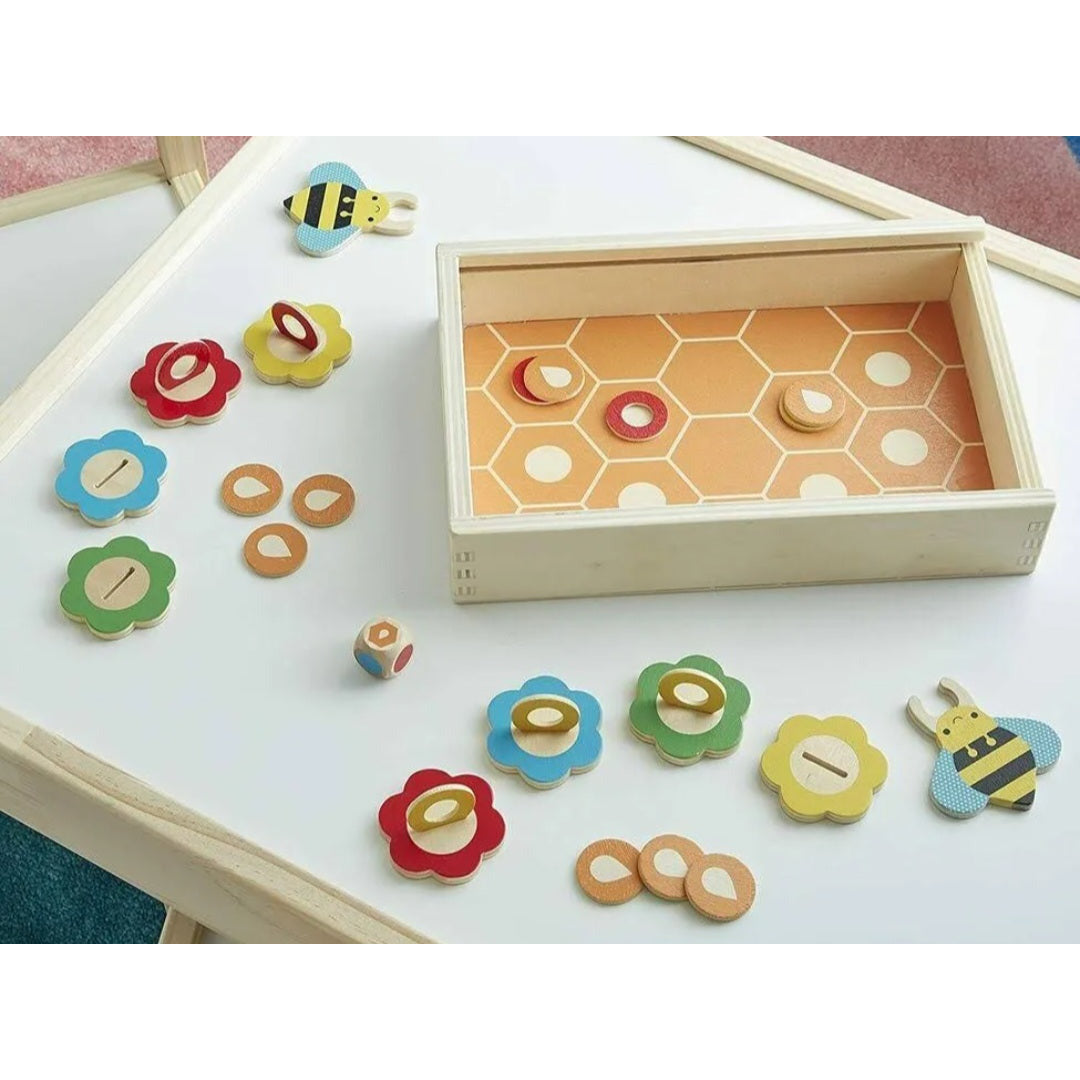 Petit Collage Save the Bees Wooden Game