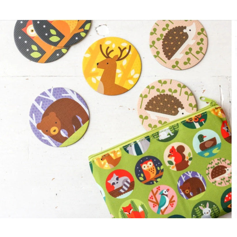Petit Collage Matching Game. Forest Animals