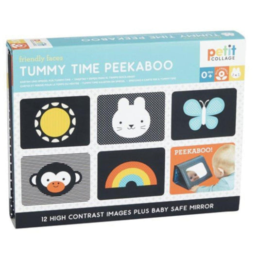 Petit Collage Tummy Time Peekaboo