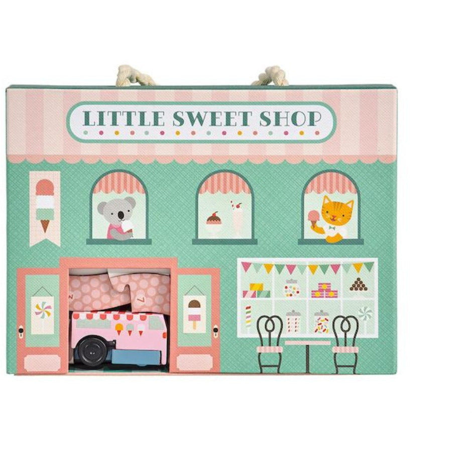Petit Collage Little Sweet Shop Wind Up and Go Play set