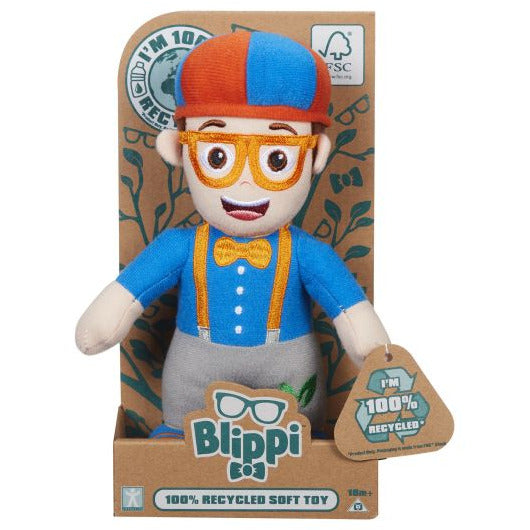 Blippi 8” Eco Plush Doll