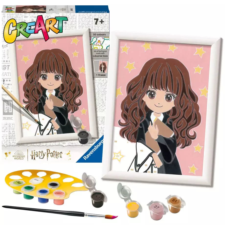 Harry Potter CreArt Paint by Numbers Hermione – The Toy Cavern