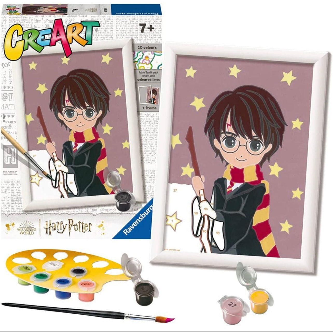 Harry Potter CreArt Paint by Numbers – The Toy Cavern