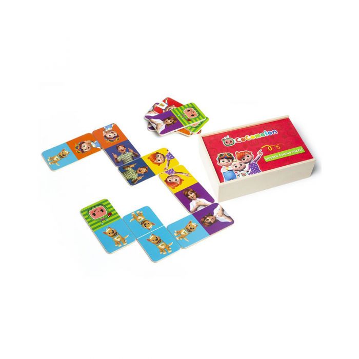 CoComelon Wooden Domino Puzzle