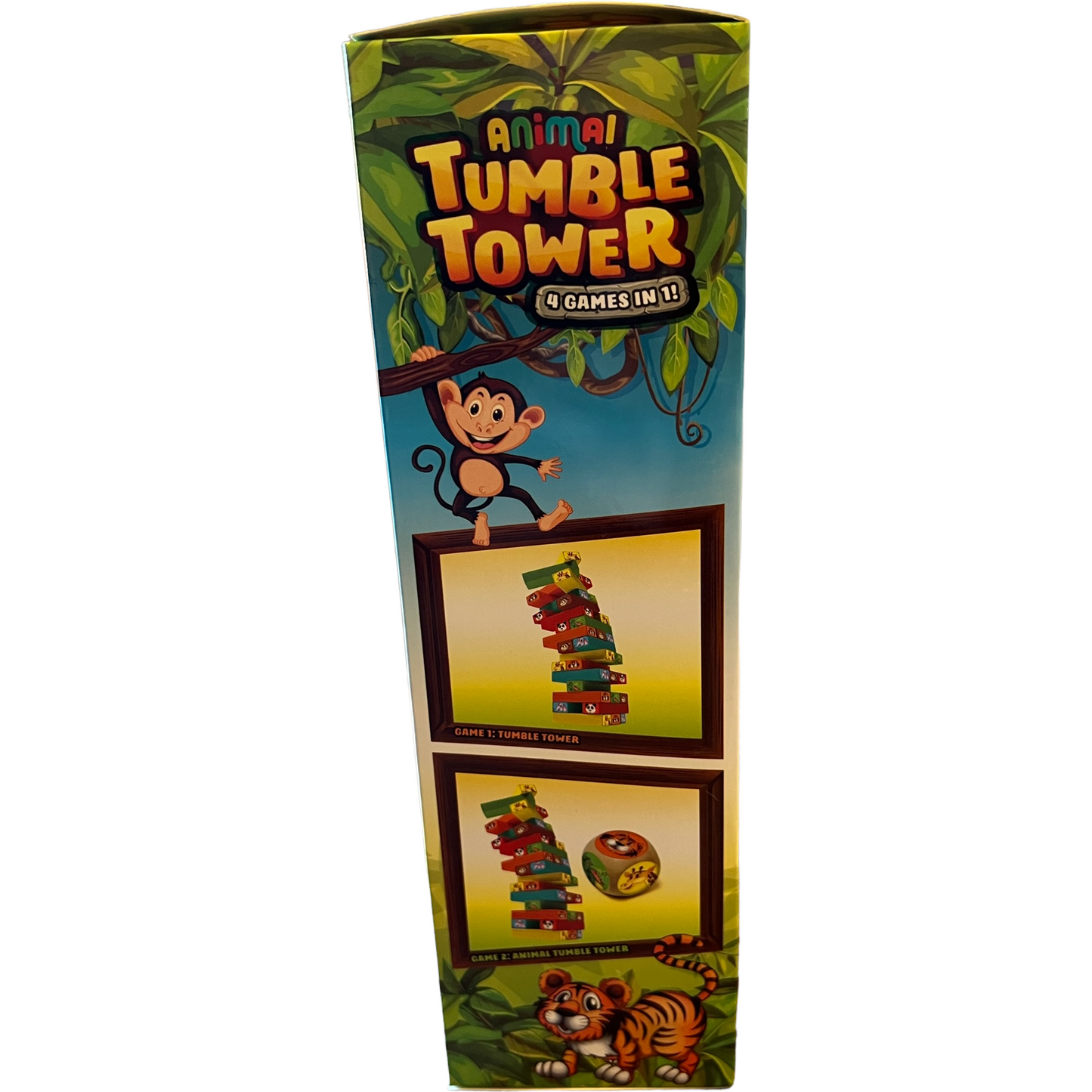 Animal Tumble Tower - 4 Games In 1