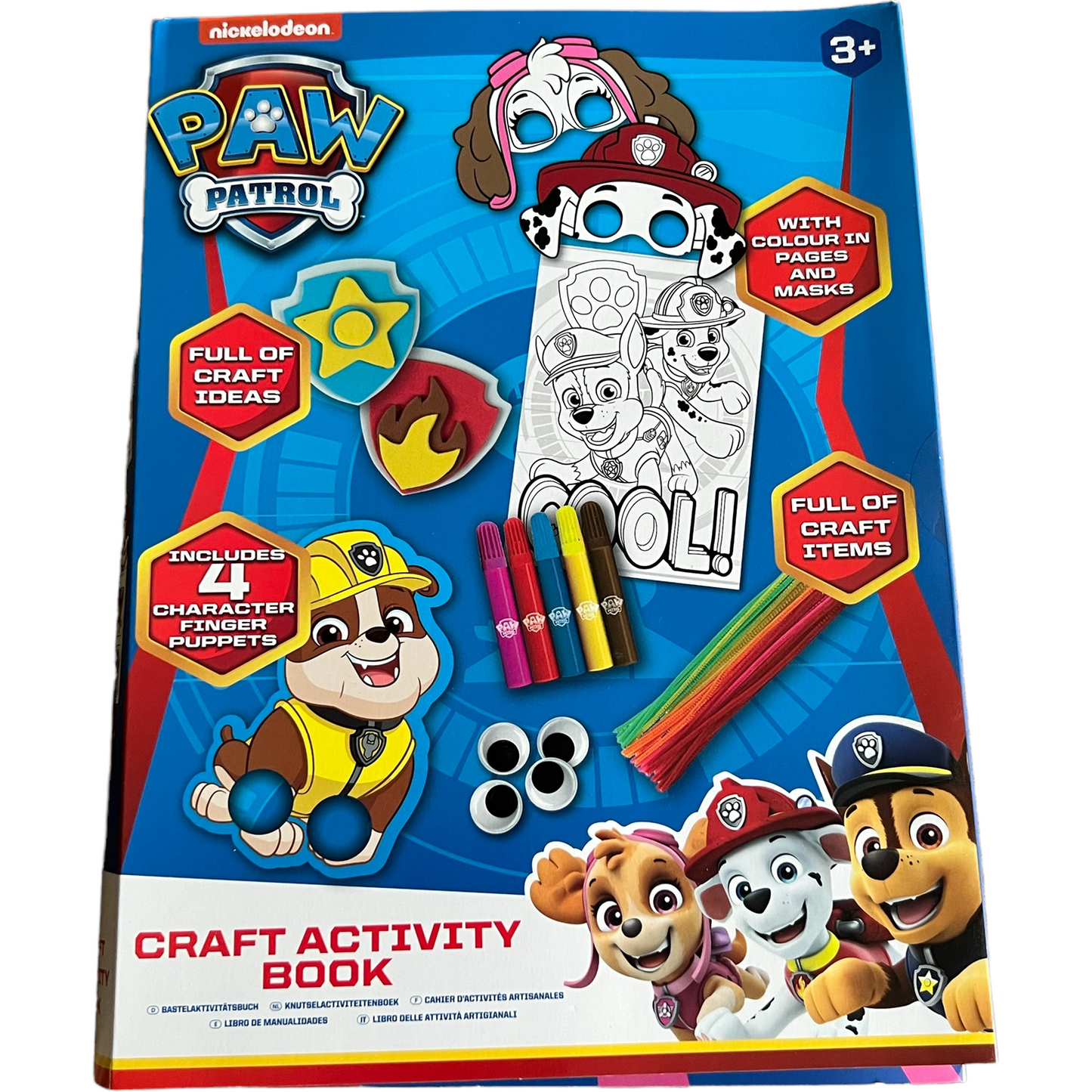 Paw Patrol Craft Activity Book